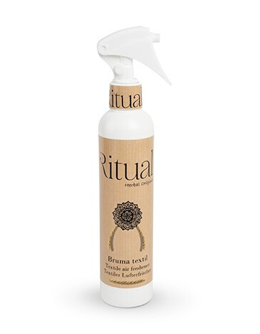 BOTELLA BRUMA TEXTIL Y AMBIENTACION AROMA RITUAL DE 250ML